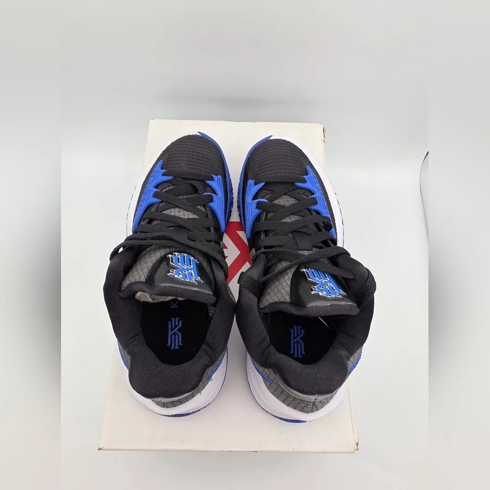 Nike Kyrie Low 4 TB Black Royal Blue Basketball Men's DA7803-005 NEW